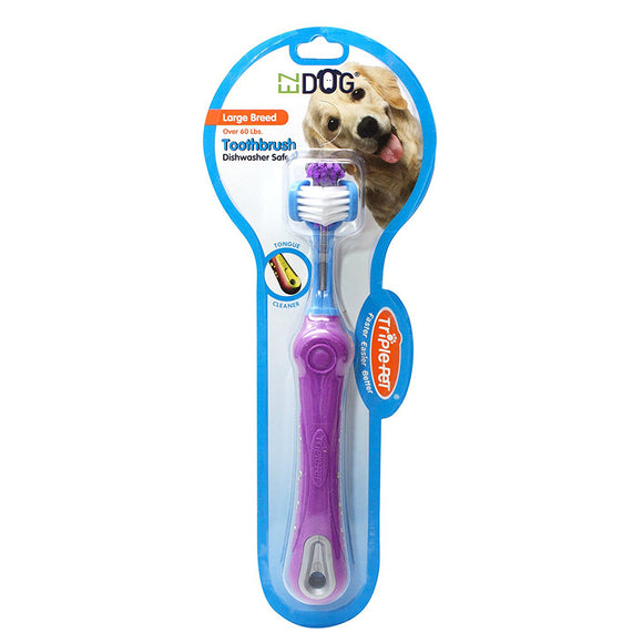 Tripet Ez Dog Toothbrush Large Breed Assorted