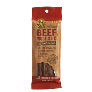 Happy Howie Woof Stix Beef 6inches 4ct