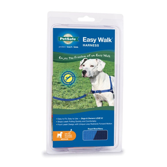 PetSafe Easy Walk No Pull Harness Medium (Royal Blue/Navy)