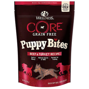 Wellness Core Grain Free Puppy Bites Beef & Turkey 85g