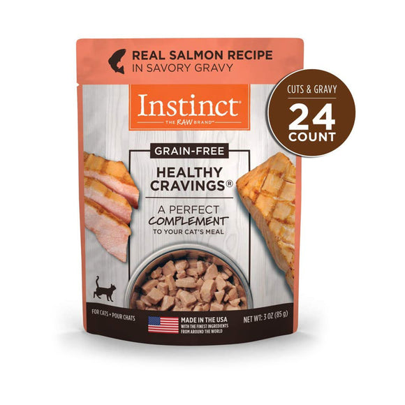 Nature's Variety Instinct Cat Pouch Healthy Cravings Salmon 85g