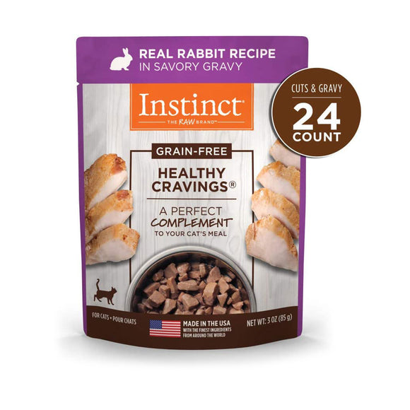Nature's Variety Instinct Cat Pouch Healthy Cravings Rabbit 85g