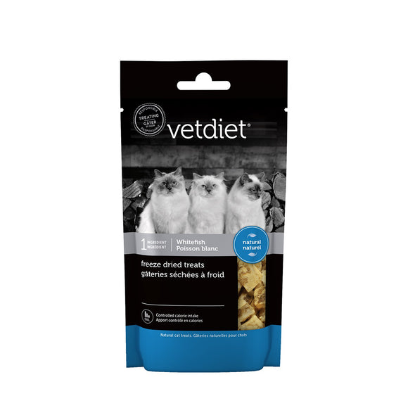 VetDiet Cat Treat Freeze-dried Whitefish 15g