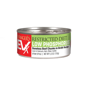 Evanger's EVX Restricted Diet Low Phosphorus Beef Wet Cat Food 155g