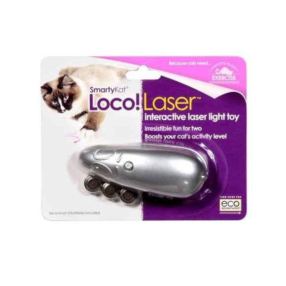 Smartykat Cat Toy Loco Laser Pointer