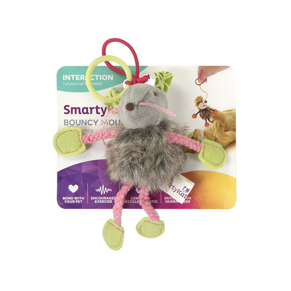 Smartykat Cat Bouncy Mouse Bungee