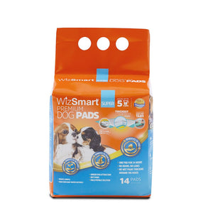 WizSmart Super Absorbent Dog Pads 23.5x22in 14ct