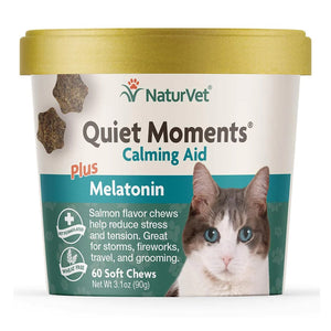 NatureVet Quiet Moments Calming Aid 60 Soft Chews