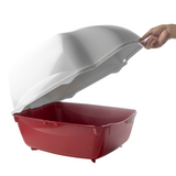 Midwest Homes For Pets Litter Box Cosmic Outdoor Red