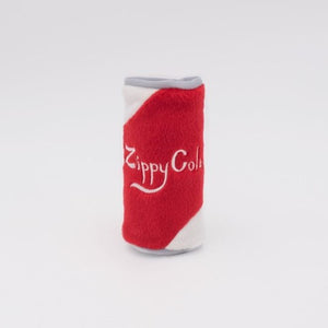 Zippy Paws Toy Squeakie Can Cola Small
