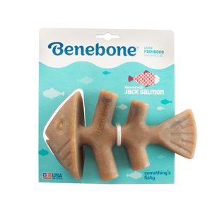 Benebone Toy Fishbone Salmon Large