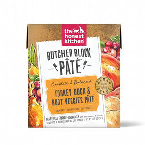 The Honest Kitchen Butcher Block Pate Turkey Duck Veggies 298g