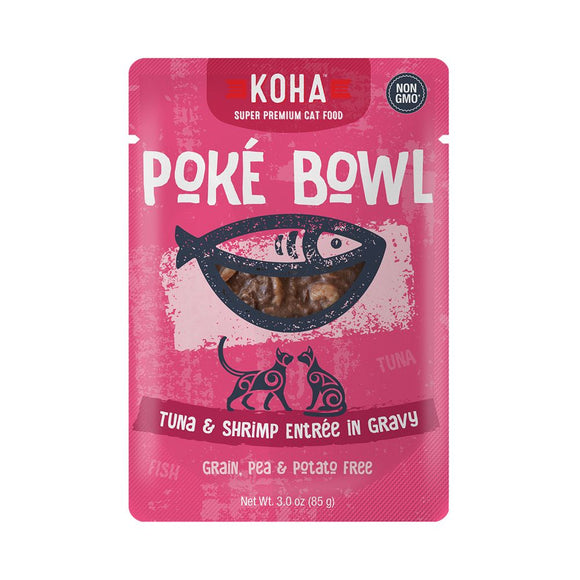 Koha Cat Pouch Poke Tuna & Shrimp 79 g