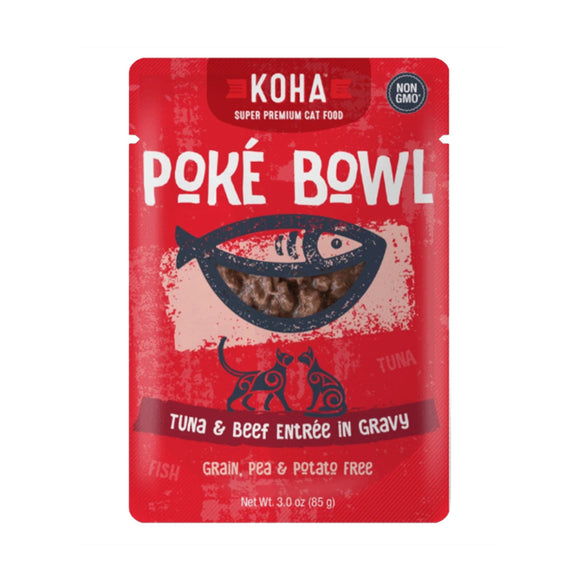 Koha Cat Pouch Poke Tuna & Beef 79 g