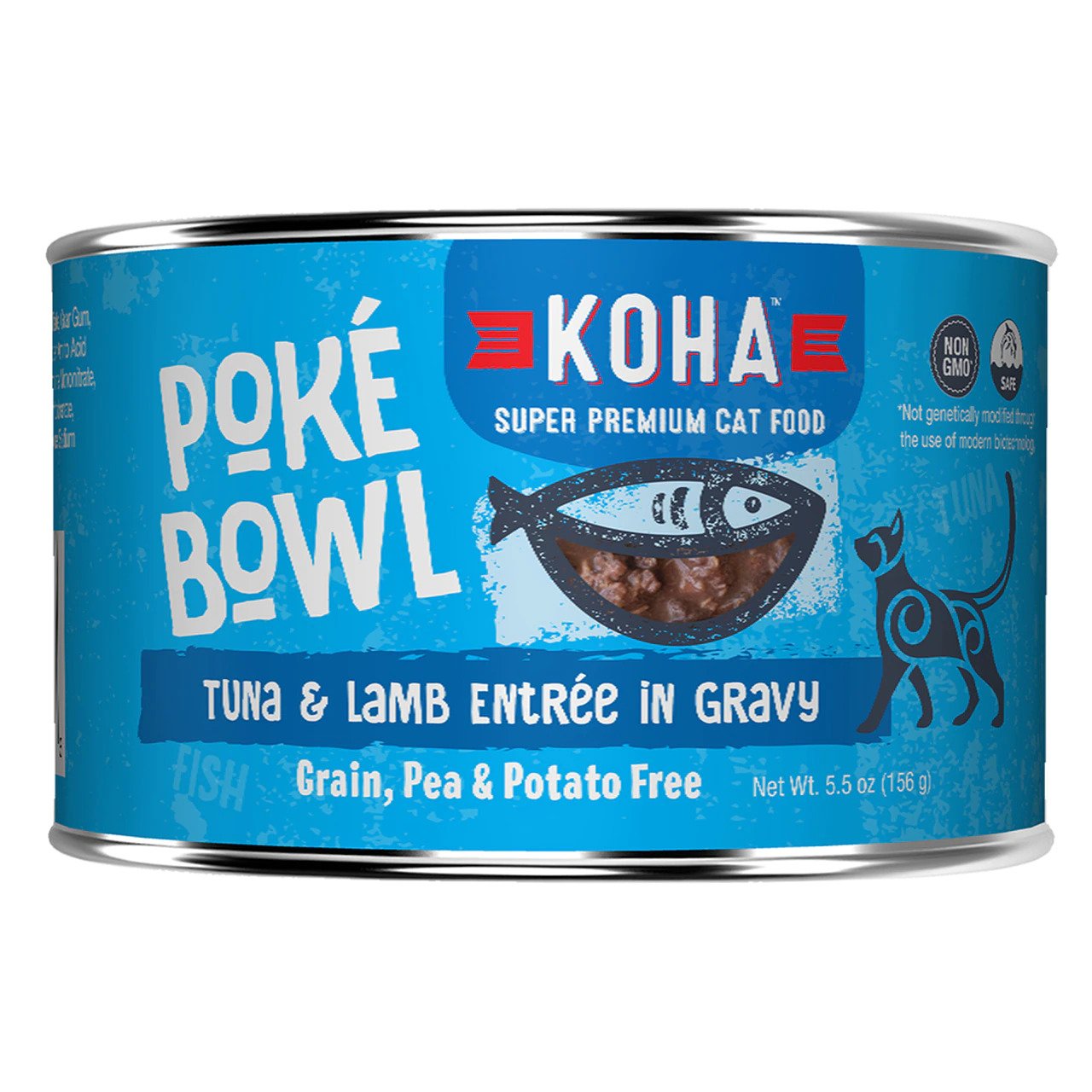 Koha Cat Canned Food Poke Tuna Lamb 156 g Bow Wow