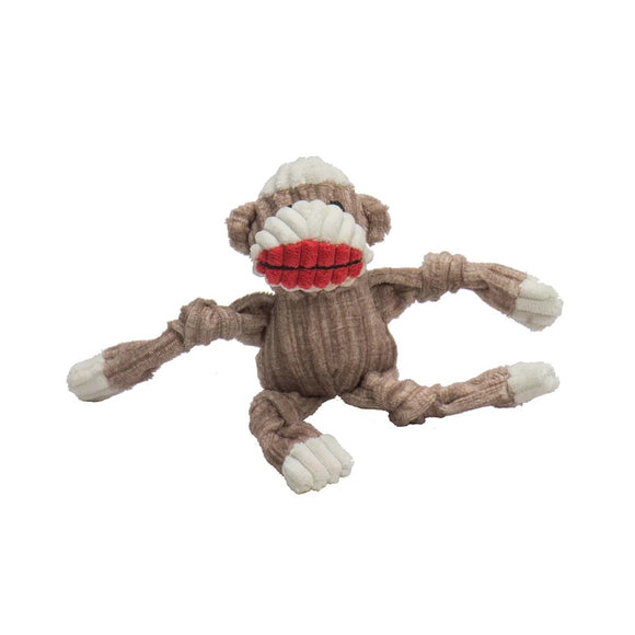 Hugglehounds Stuey Sock Monkey Knottie Toy Wee