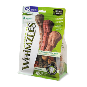 Whimzees XSmall Brushzees Dog Treats 48 pieces