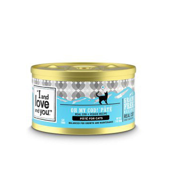 I and Love and You Cat Canned Food Oh My Cod! 85g