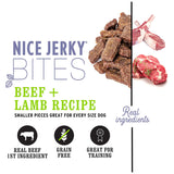 I and Love and You Dog Treats Jerky Bites Beef & Lamb 4 oz