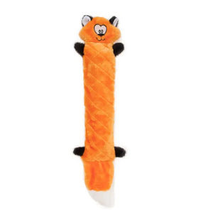Zippy Paws Jigglerz Medium Fox Plush Toy