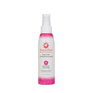 Aroma Paws Dog Coat Spray Geranium Rose Sage 135ml