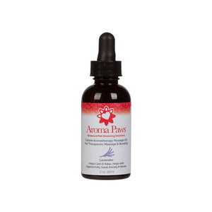 Aroma Paws Massage Oil Lavender 60ml