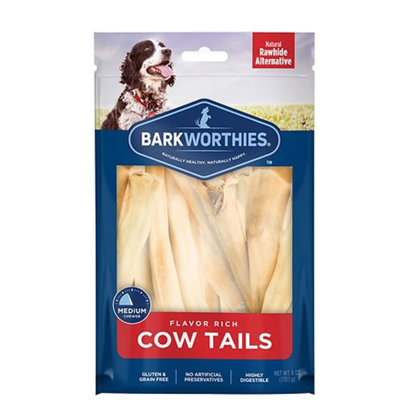 Barkworthies Dog Treats Cowl Tail 6 oz