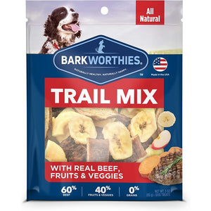 Barkworthies Trail Mix Beef 3 Oz