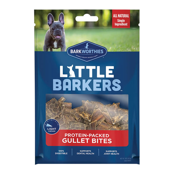 Barkworthies Little Barkers Protein-packed Gullet Bites 142g