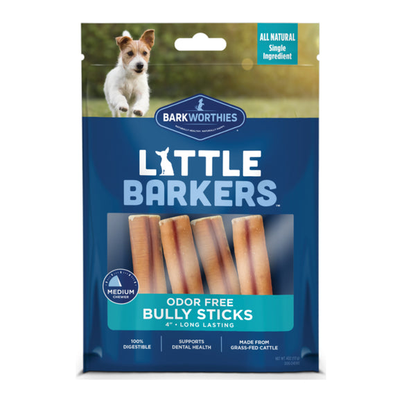 Barkworthies Little Barkers Bully Sticks Dog Chews 113g