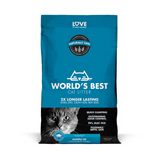 World's Best Cat Litter 2x Longer Lasting Lotus Blossom Scented 6.8kg