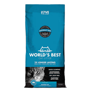 World's Best Cat Litter Lotus Blossom 28 Lb