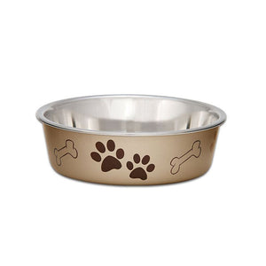 Loving Pets Bella Bowl Classic Champagne Small