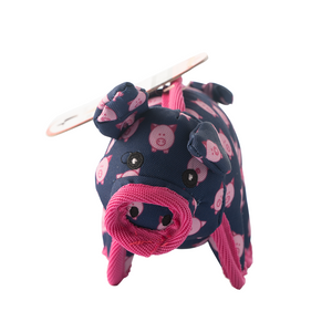 The Worthy Dog Toy Wilbur Pig Small