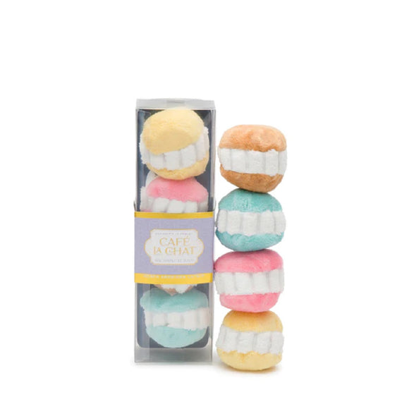 Fabcat Macarons Cat Toys 4-pc