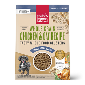 The Honest Kitchen Dry Dog Food Whole Food Clusters Whole Grain Small Breed Blend Chicken 1.81kg