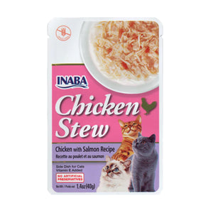 Inaba Chicken Stew Chicken with Salmon Recipe Cat Side Dish 40g