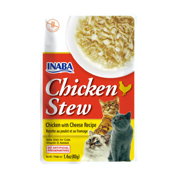 Inaba Chicken Stew Chicken with Cheese Recipe Cat Side Dish 40g
