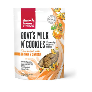 The Honest Kitchen Dog Biscuit Goat Milk N Cookies Pumpkin 8 oz