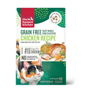The Honest Kitchen Tasty Whole Food Clusters Grain-free Chicken Recipe Cat Food 1.8kg