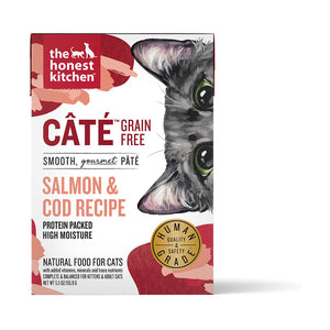 The Honest Kitchen Cate Grain-free Salmon & Cod Pate Cat Food 155g