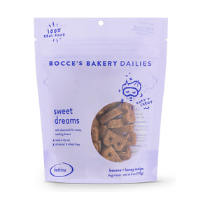 Bocce's Bakery Dailies Sweet Dreams Soothing Banana Dog Treats 170g