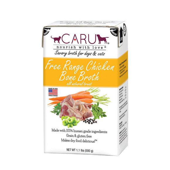 Caru Free Range Chicken Bone Broth 17.6 oz