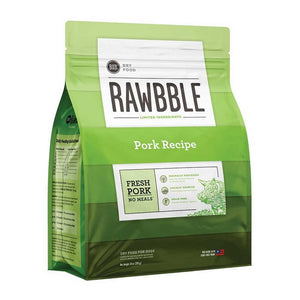 Bixbi Rawbble Dog Food Pork 4 lb