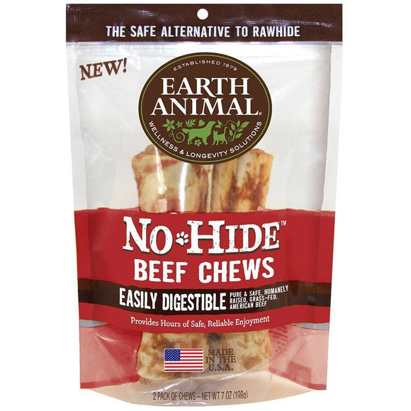 Earth Animal No-Hide Beef Chew 7 inch 2 pack