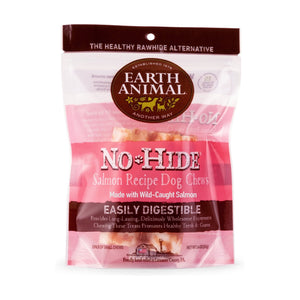 Earth Animal No-Hide Salmon Chews 4in 2-pc