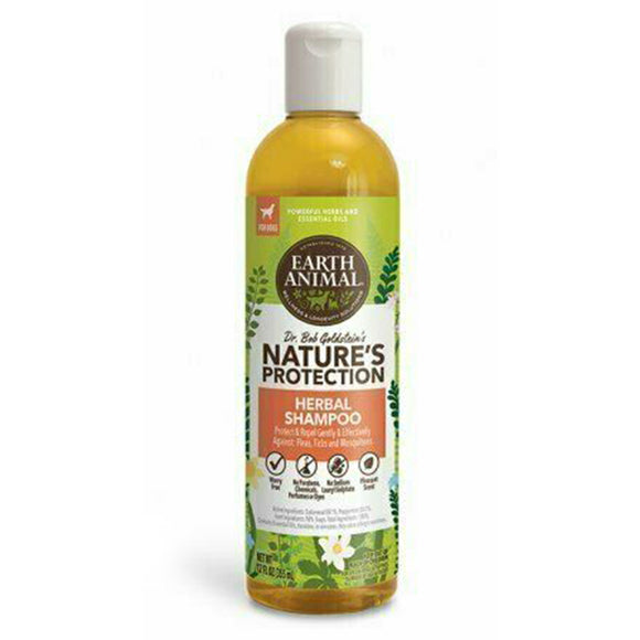 Earth Animal Flea & Tick Nature's Protection Shampoo 355ml