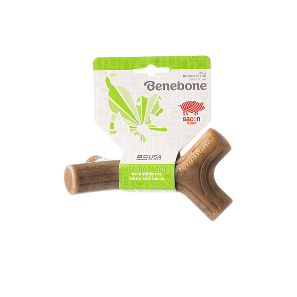 Benebone Toy Stick Bacon Small