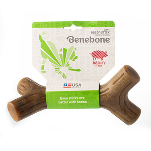 Benebone Toy Stick Bacon Giant