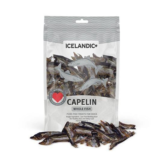 Icelandic+ Dog Treat Whole Capelin 2.5oz